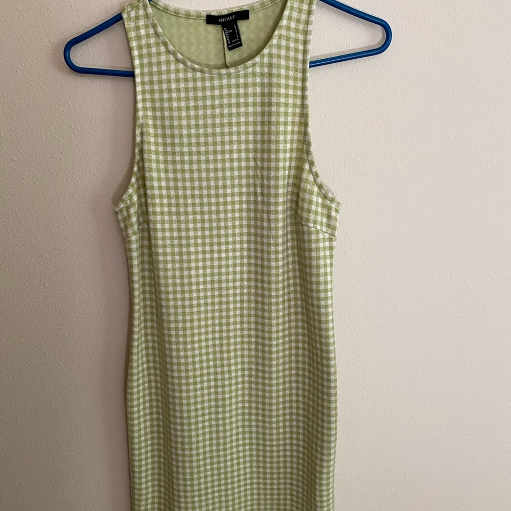 Green dress